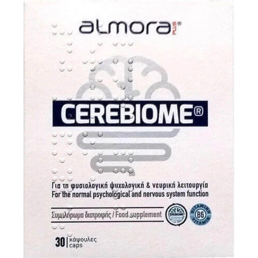 almora PLUS® CEREBIOME Специальная пищевая добавка Special 30 капс: цены и характеристики