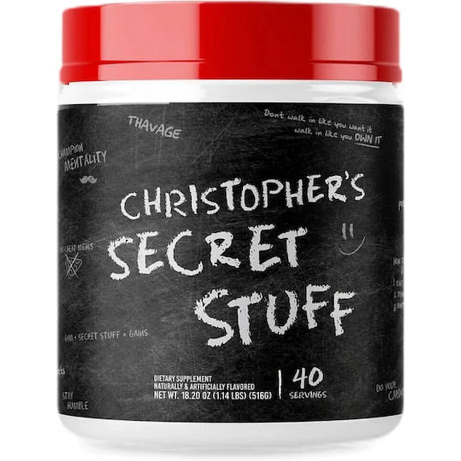 Raw Christopher's Secret Stuff Pre Workout Supplement 516gr Tastes Like Winning: цены и характеристики