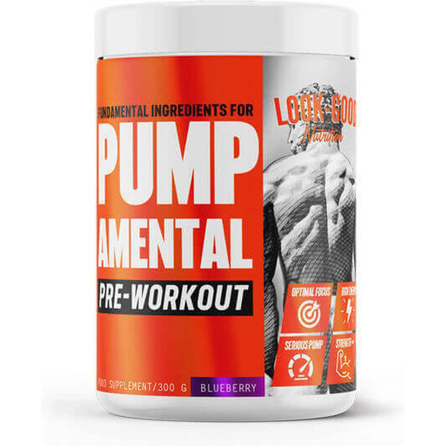 Look Good Naked Pump Amental Предтреніровочний комплекс Предтреніровочний комплекс 300гр Afine: ціни та характеристики