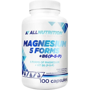 AllNutrition Магний 5 видов + B6 P-5-P 100 капсул