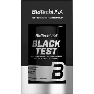 Biotech USA Black Test Підвищення лібідо та тестостерону, добавка для підвищення лібідо та тестостерону 90 капс.
