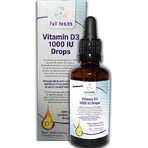 Full Health Витамин D3 для поддержки иммунитета и здоровья яиц 1000iu 50 мл: цены и характеристики