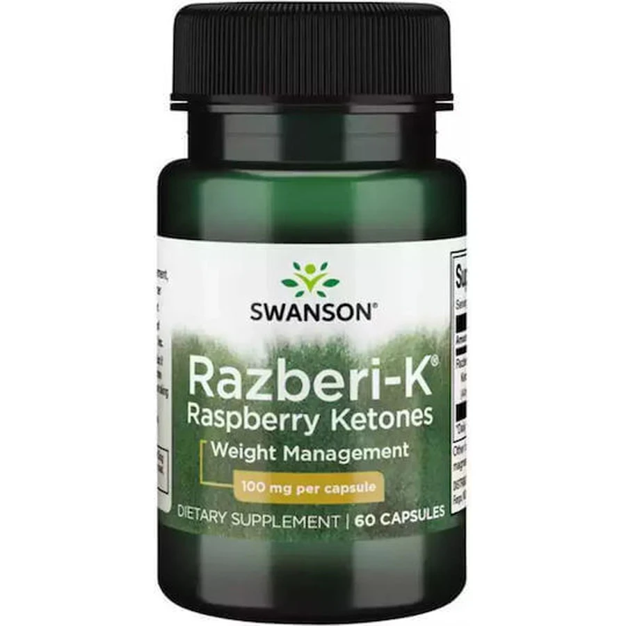 Swanson Razberi-K 100 мг 60 капс Малина: цены и характеристики