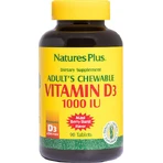 Nature's Plus Витамин D3 для поддержки иммунитета и здоровья яиц 1000iu 90 жевательных таблеток: цены и характеристики