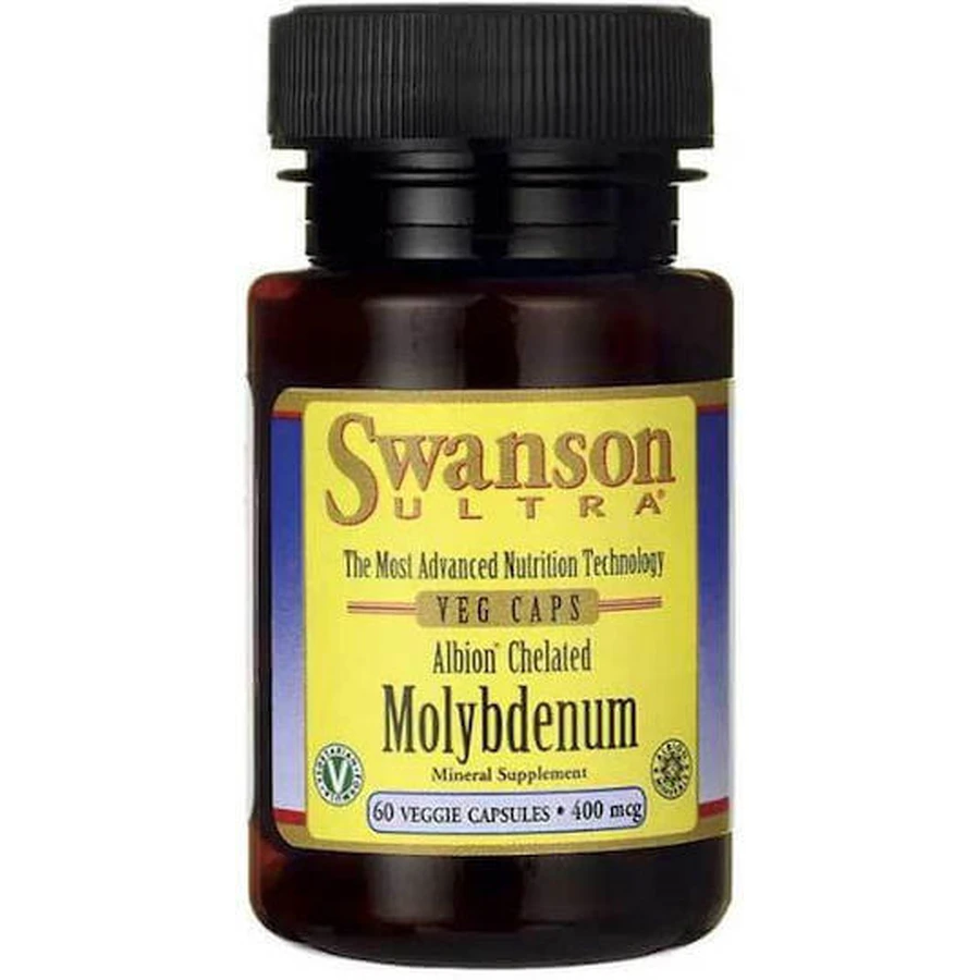 Swanson Albion Molybdenum Chelated 60 Capsules Herbal: цены и характеристики