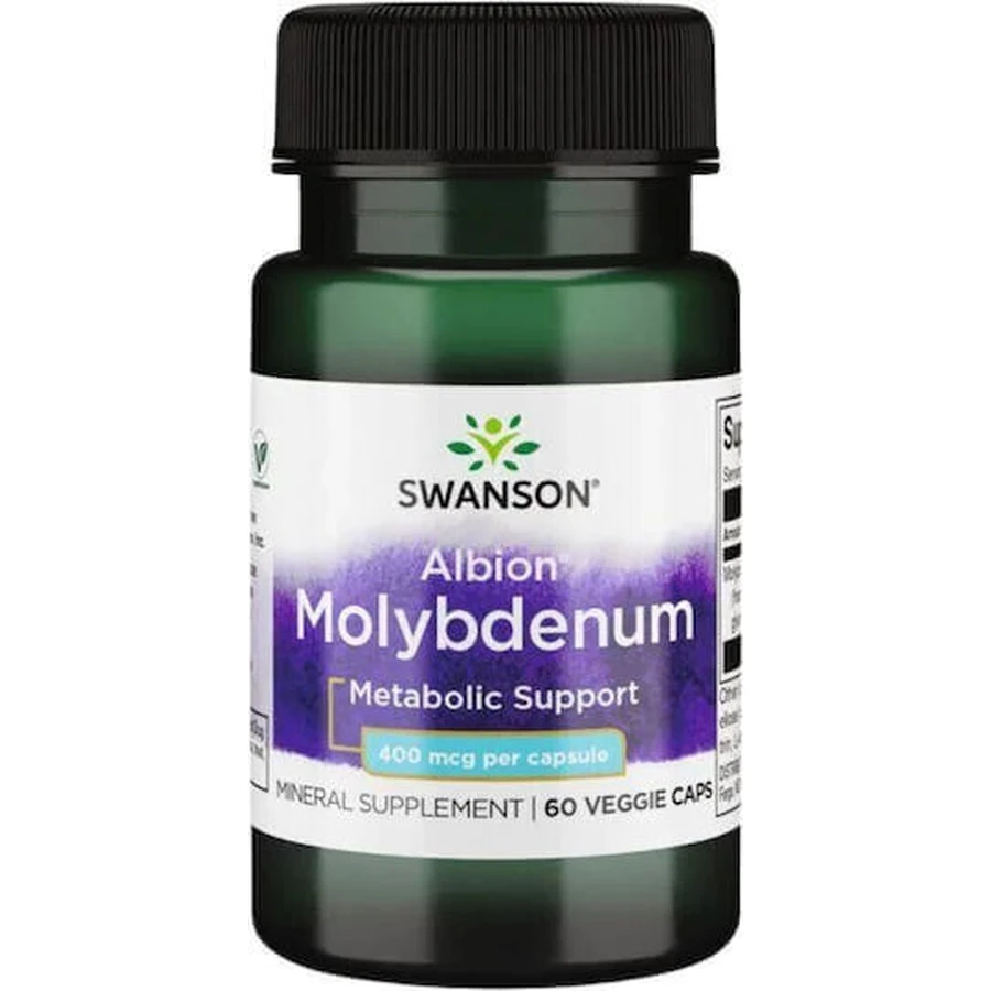Swanson Albion Molybdenum Chelated 60 Capsules Herbal: цены и характеристики