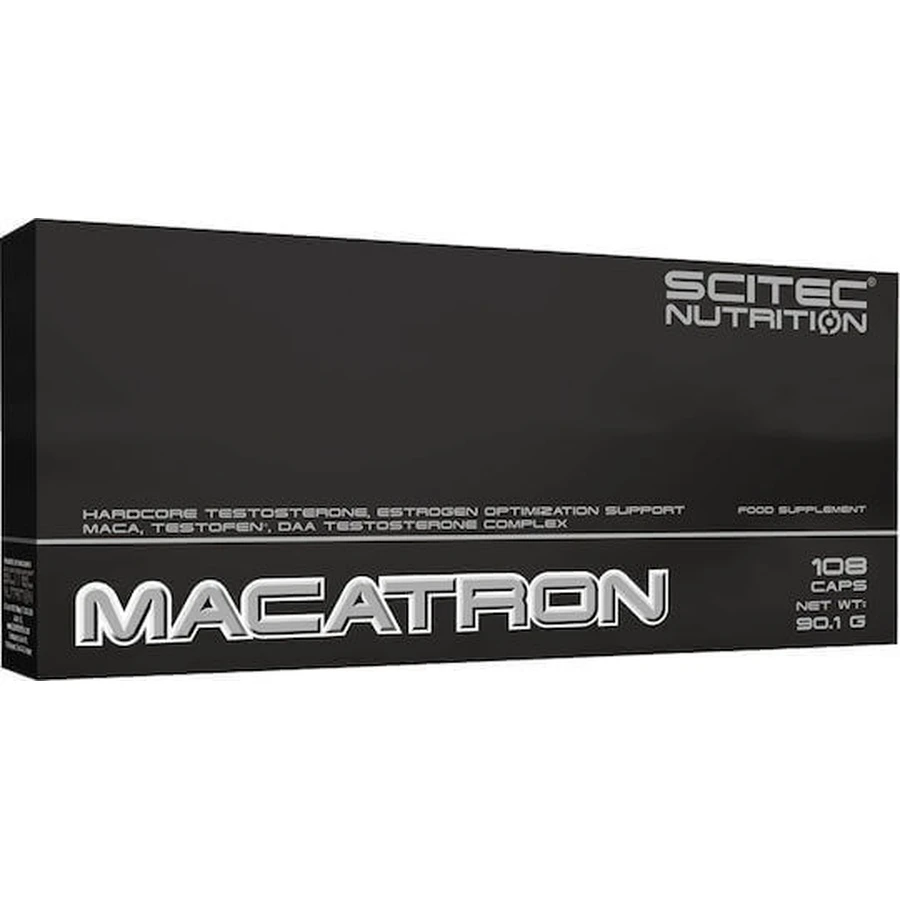 Scitec Nutrition Macatron Добавка для підвищення лібідо та тестостерону 108 капсул: ціни та характеристики
