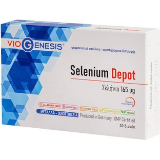Viogenesis Depot 30 таблеток с селеном