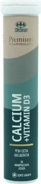 Kaiser 1889 Premium Vitaminology Кальций и витамин D3 20 шипучих таблеток