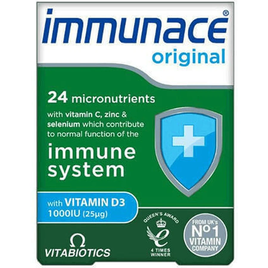 Vitabiotics Immunance Иммуноукрепляющая добавка 30 табл.: цены и характеристики