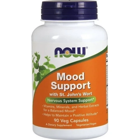 Now Foods Mood Support Anxiety Supplement 90 растительных капсул: цены и характеристики