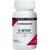 Киркман 5-MTHF Витамин для здоровья нервной системы 1мг Энергия 120 капс