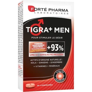 Forte Pharma Energie Tigra + чоловіча добавка для підвищення лібідо та тестостерону 28 таб.