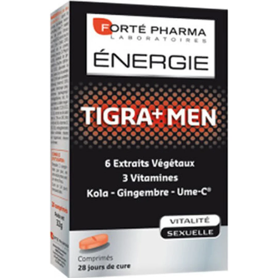 Forte Pharma Energie Tigra + Men Libido & Testosterone Boosting Supplement 28 tabs: цены и характеристики