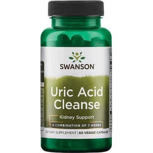 Спеціальна дієтична добавка Swanson Сечова кислота Cleanse 60 рослинних капсул