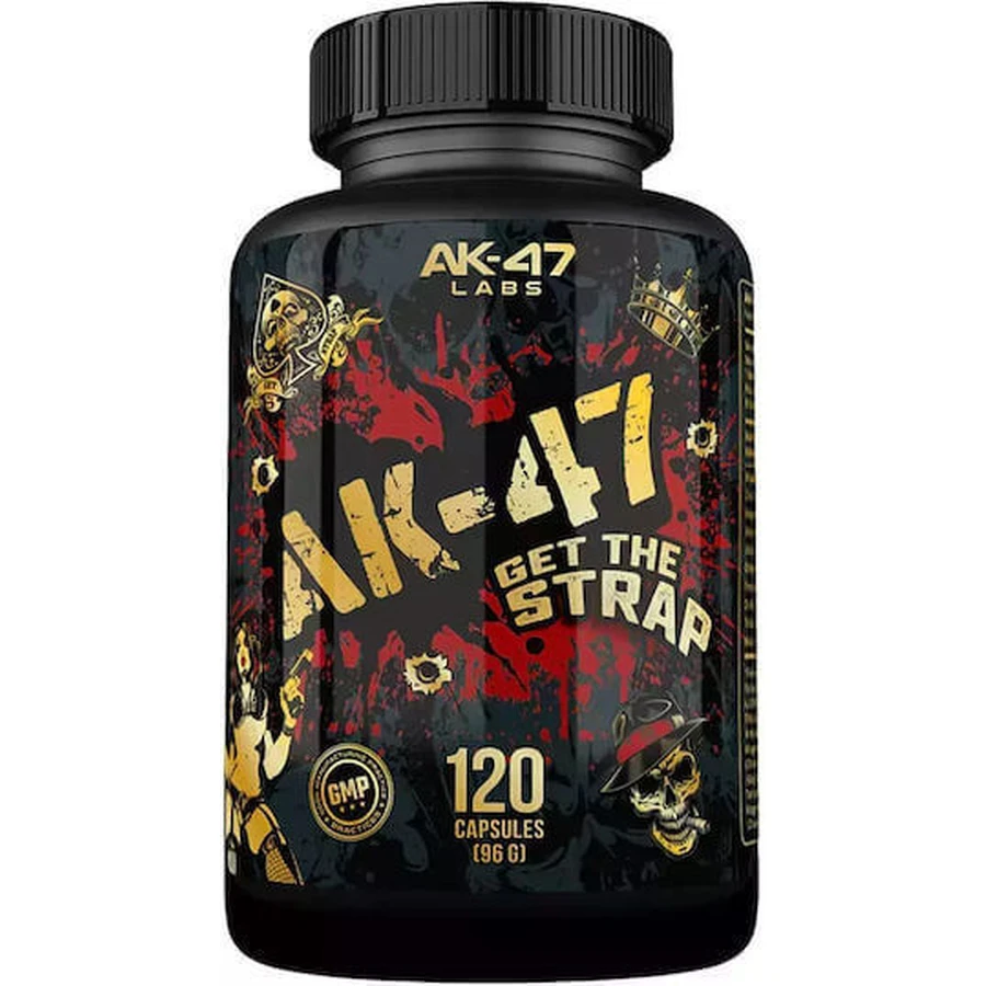 AK-47 Labs Отримайте добавку для підвищення лібідо та тестостерону Strap Libido & Testosterone 120 капс.: ціни та характеристики