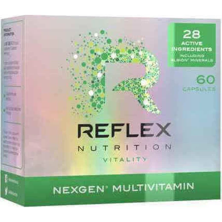 Reflex Nutrition Nexgen Nexgen Multivitamin Мультивітамінний комплекс для зміцнення енергії, імунітету та нервової системи 60 капс.: ціни та характеристики