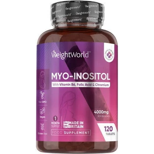 WeightWorld Міо-інозитол Харчова добавка спеціальна 120 таб.