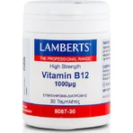Lamberts Vitamin B12 Вітамін для здоров'я нервової системи 1000мкг 30 таблеток: ціни та характеристики