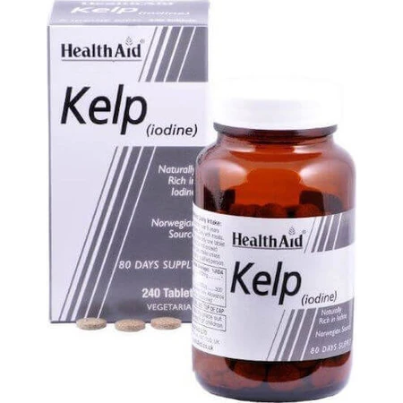 Health Aid Kelp Iodine Йод 240 таблеток: цены и характеристики