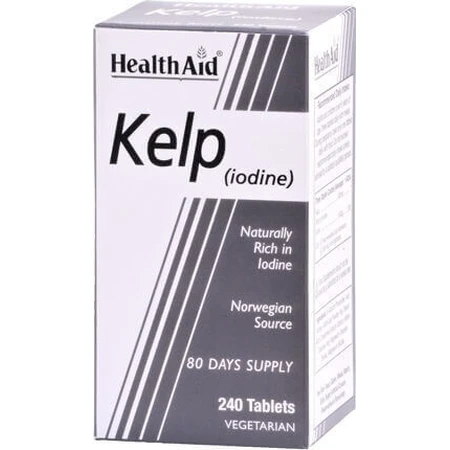 Health Aid Kelp Iodine Йод 240 таблеток: цены и характеристики