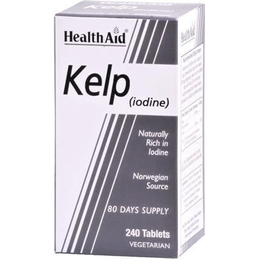 Health Aid Kelp Iodine Йод 240 таблеток: цены и характеристики