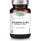 Power Of Nature Platinum Range Vitamin C+D3 Multivitamin for Energy & Immune System Strengthening 1000iu 1000mg 30 Tablets