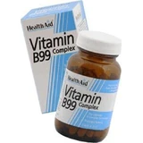 Витаминный комплекс Health Aid B 99 для энергии, иммунной поддержки и волос 60 таблеток
