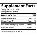 Trace Minerals Ionic Fulvic Acid 250mg Weight Loss Supplement 59ml: цены и характеристики