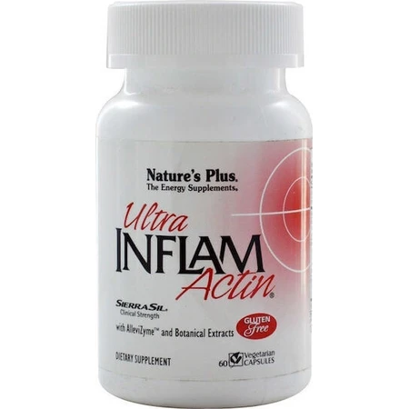 Nature's Plus Ultra Inflam Actin 60 растительных капсул: цены и характеристики