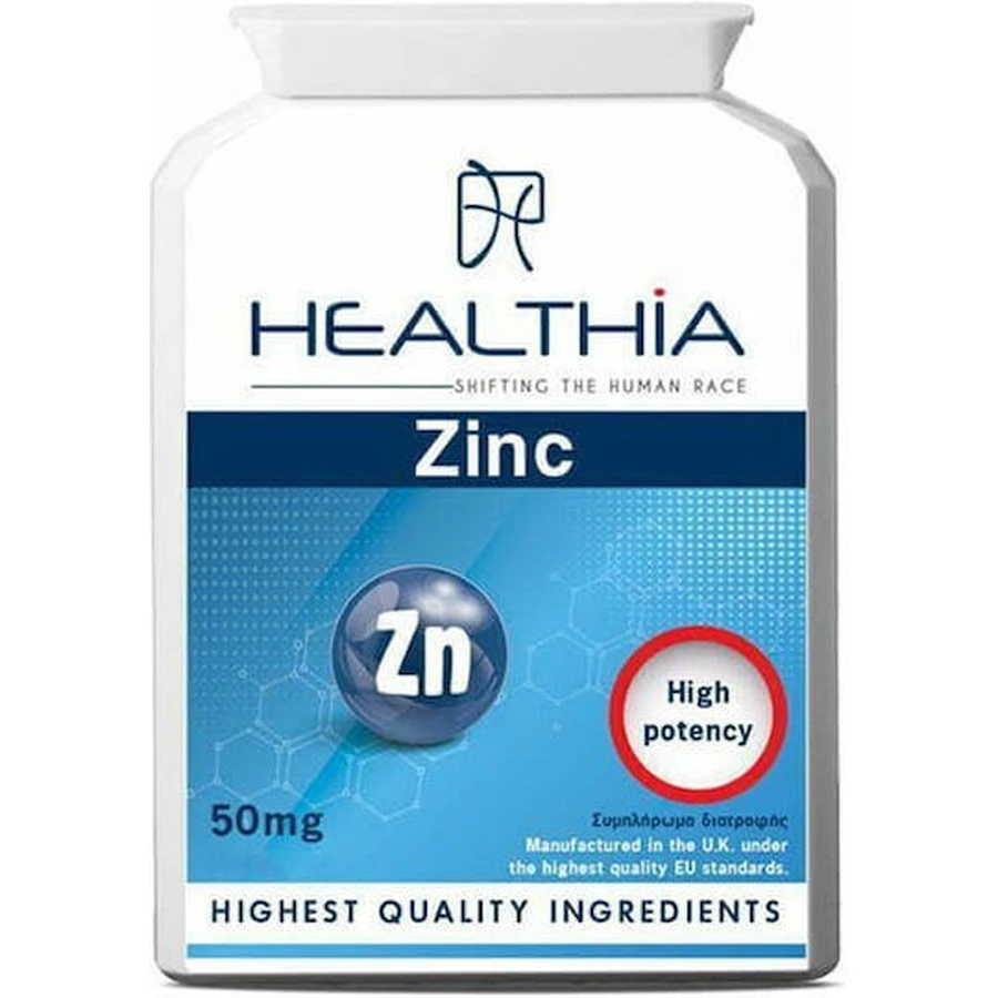 Healthia Цинк 50 мг 120 таблеток: цены и характеристики