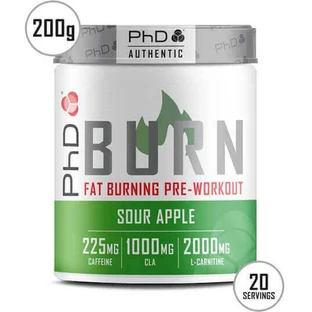 PhD Burn Pre Workout Supplement 200gr Яблуко