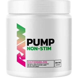 Raw Pre Workout Supplement 480gr Pump