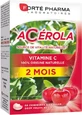 Forte Pharma Acerola Acerola Vitamin C Multivitamin for Energy &amp; Immune System Strengthening 12 tabs eff