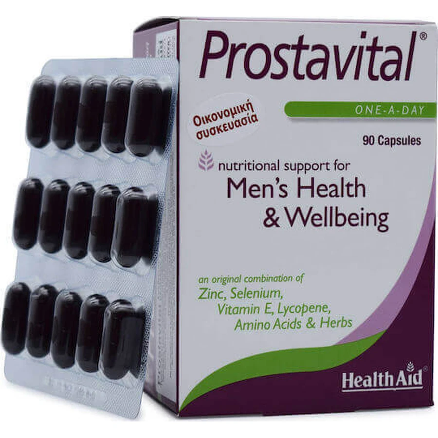 Health Aid Prostavital 90 x 1 капсула: цены и характеристики