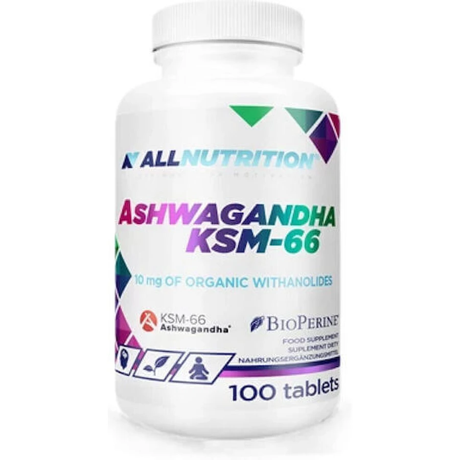 Allnutrition Ashwagandha Ksm-66 400 Mg [100 Tablets]: цены и характеристики