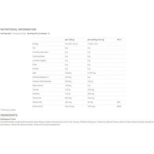 Applied Nutrition ABE - All Black Everything Pre Workout Supplement 315gr Apple Green