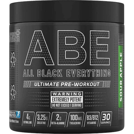 Applied Nutrition ABE - All Black Everything Pre Workout Supplement 315gr Apple Green: ціни та характеристики