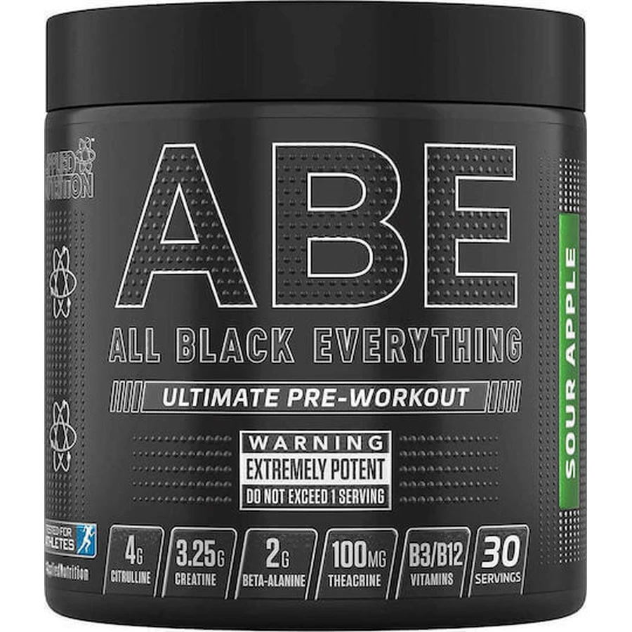 Applied Nutrition ABE - All Black Everything Pre Workout Supplement 315gr Apple Green: ціни та характеристики