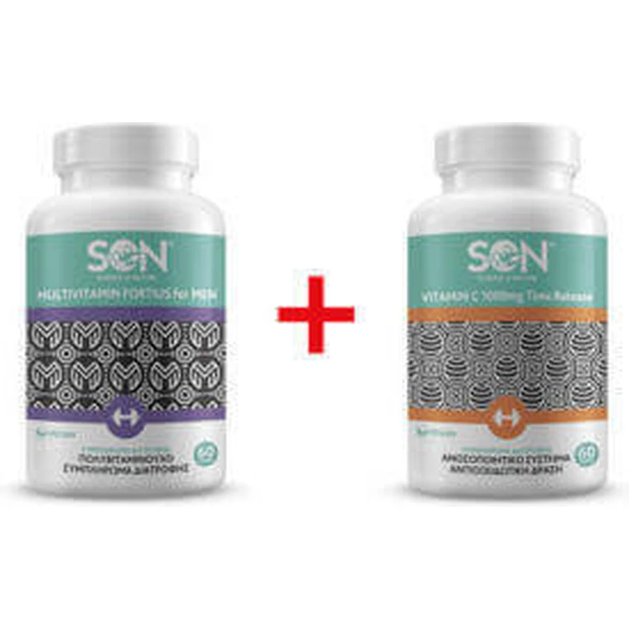 Science of Nature Fortius Men Multivitamin + Vitamin C 1000mg Early Release для укрепления иммунной системы и антиоксидантного действия: цены и характеристики