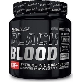 Biotech USA Blood Caf+ добавка для схуднення 300гр Чорниця