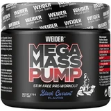 Предтреніровочная добавка Weider Mega Mass Pump 270гр Чорна смородина