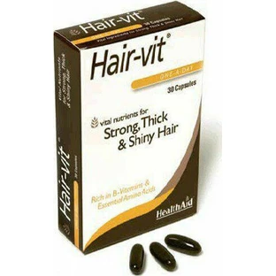 Health Aid Hair-Vit Специальная пищевая добавка 30 капс