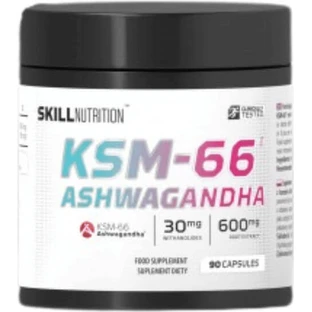 Skill Nutrition KSM-66 Ashwagandha 90 растительных капсул