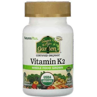 Nature's Plus Вітамін К для здоров'я птахів 60 рослинних капсул