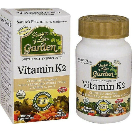 Nature's Plus Витамин K для здоровья птиц 60 растительных капсул: цены и характеристики
