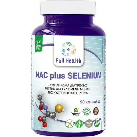 Full Health NAC Plus Selenium 90 капсул: цены и характеристики