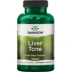Swanson Liver Tone Liver Detox Formula 300mg Специальная диетическая добавка 120 растительных капсул: цены и характеристики