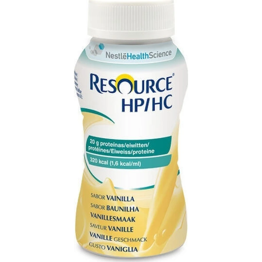 Nestle Resource HP/HC Спеціальна харчова добавка 200мл Ваніль: ціни та характеристики