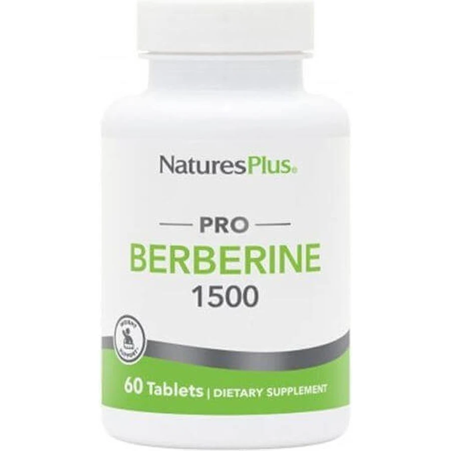 Nature's Plus Pro Berberine 1500mg 60 tabs: цены и характеристики